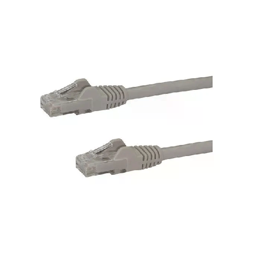 StarTech.com Cavo di rete CAT 6 - Cavo Patch Ethernet RJ45 UTP Grigio da 10 m antigroviglio