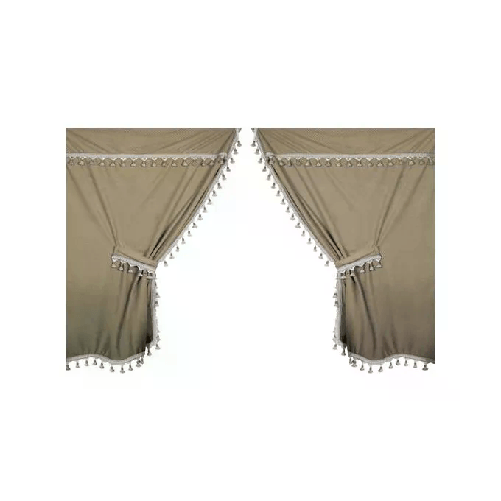 Lampa Premiere, set tende in microfibra per camion - Beige