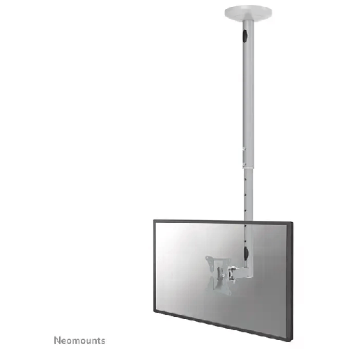 Neomounts FPMA-C050SILVER Supporto monitor/TV a soffitto 10-30" - alt. 60-85 cm