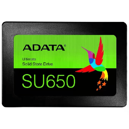 Adata Ssd Asu650ss 240Gb 2,5'' Nand Flash 3D Tlc 520 450mb-s ADATA Ultimate SU650 240 GB 2.5" Serial ATA III SLC