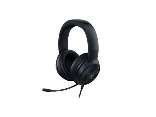 Razer Kraken V3 X Auricolare Cablato A Padiglione Giocare USB tipo A Nero Razer Kraken V3 X Auricolare Cablato A Padiglione Gaming USB tipo A Nero