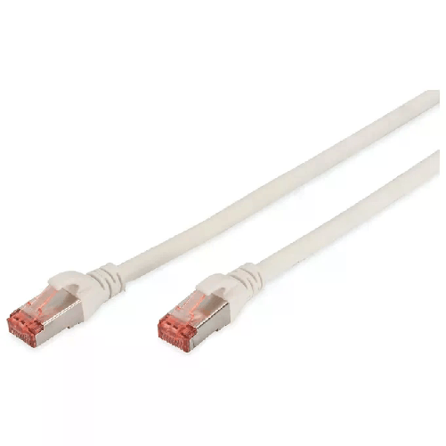 Digitus cavo rete s-ftp cat.6 doppia schermatura ls0h colore bianco mt. 0,25 Digitus Cavo patch CAT 6 S/FTP