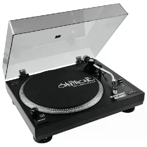 Omnitronic BD-1320 Giradischi Nero