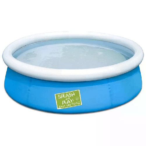 Bestway 57241 - La Mia Prima Piscina Fast Set colori assortiti Bestway Fast Set 57241 piscina fuori terra Piscina gonfiabile 477 L Blu, Verde, Arancio