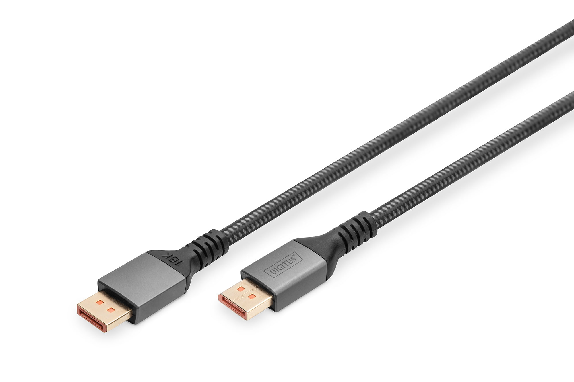 Digitus Cavo di collegamento 16K DisplayPort versione 2.1, 1m, 80G, nero