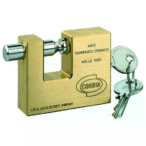 Lucchetti Corbin per Serrande Ottone mm. 70