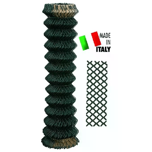 Griglia Plasticata 50x50 Rotolo Mt.20 Pesante H.cm. 150