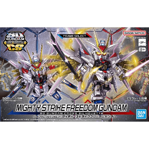 Bandai Statuina da Collezione Bandai MIGHTY STRIKE FREEDOM GUNDAM Plastica Animazione e anime