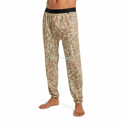 Pantalone Lungo Sportivo Burton Mdwt Snowfall Camo Beige Uomo