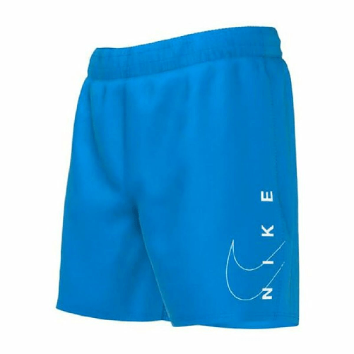 Nike Costume da Bagno Bambino Nike 4" Volley Short Azzurro Indaco
