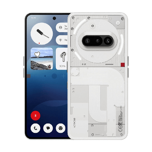 Nothing Smartphone Nothing Phone 3a 5G Octa Core 8 GB RAM 128 GB Bianco 6,67"