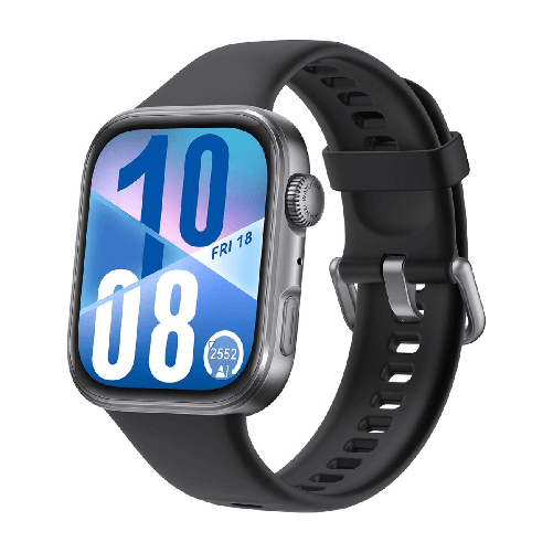 Huawei WATCH FIT 4, cassa in alluminio e cinturino nero. Fino a 10 giorni di autonomia e compatibile con iOS e Android Huawei Smartwatch Huawei Seiya-