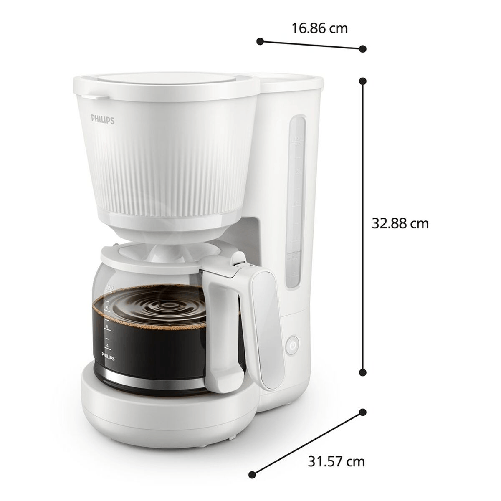 Philips Caffettiera Americana Philips HD7411/00 Bianco 1080 W 1,25 L