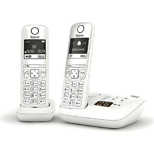Gigaset AS690A Duo Telefono analogico/DECT Bianco Gigaset Telefono Senza Fili Gigaset AS690A Duo Bianco