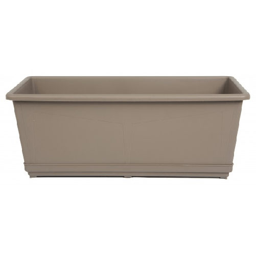 BALCONIERA LISCIA CON RISERVA D'ACQUA TORTORA 30 CM