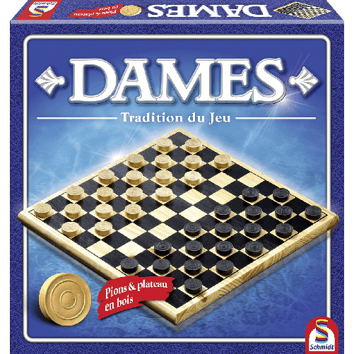Schmidt Spiele Pedine Dama Schmidt Spiele Ladies wood tradition