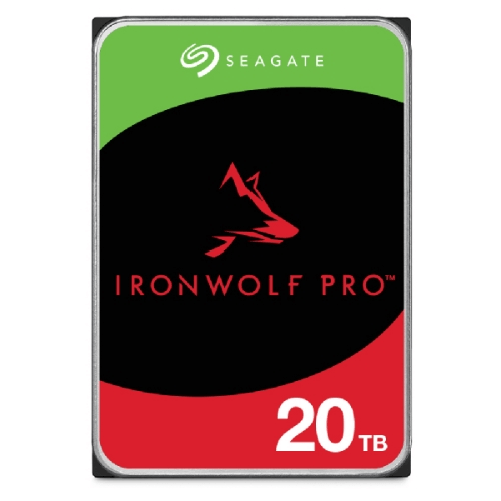 SEAGATE Hd seagate sata3 ironwolf pro 20tb 3.5 7200 rpm 256mb cache 24x7 - nas hdd - st20000nt001 - gar