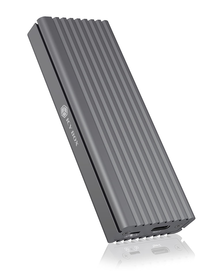 Raidsonic ICY BOX IB-1817M-C31 Box esterno SSD Grigio M.2