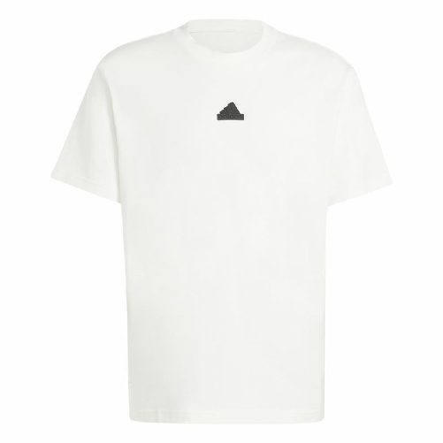 Adidas Maglia a Maniche Corte Uomo Adidas Brand Love Bianco