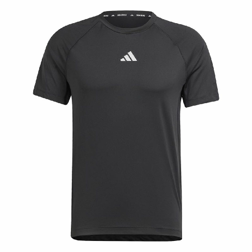 Maglia a Maniche Corte Uomo Adidas Essentials Gym+ Nero