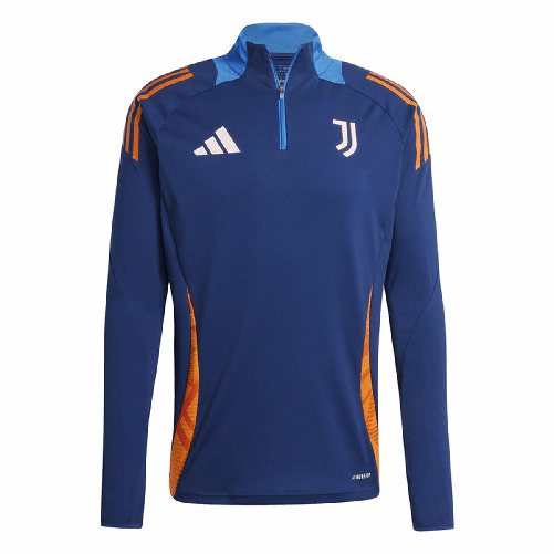 Adidas Felpa con Cappuccio Uomo Adidas Juventus Tiro24 Competition Azzurro
