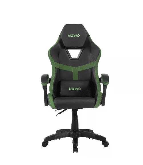 Nuwo Sedia Gaming Odin Military Nero e Verde Ecopelle