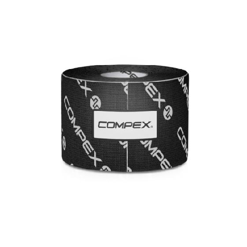 COMPEX Nastro kinesiologico tape per supporto muscolare NERO