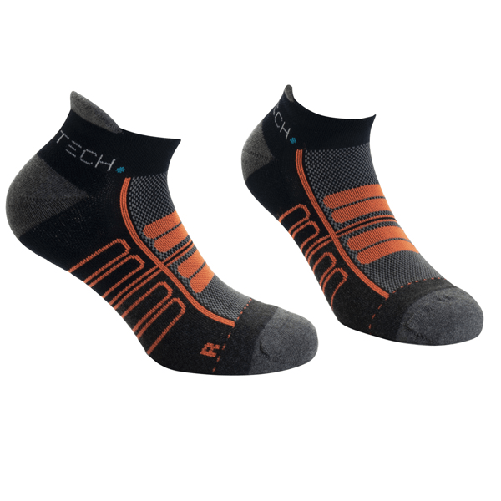 Rossini Pack 2 paia di calze fantasmino cervinia taglie 44-47 blu arancio