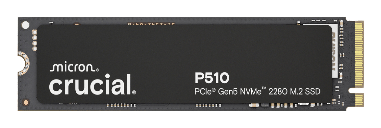 Crucial p510 ssd nvme 2tb m.2 pcie 5.0 ct2000p510ssd8 per pc/laptop 10000mb/s Crucial P510 2 TB M.2 PCI Express 5.0 NVMe TLC