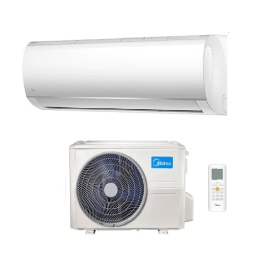 Midea climatizzatore inverter 2400 btu /h monosplit condizionatore con pompa di calore classe a++/a+