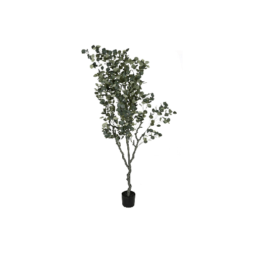 Home ESPRIT Albero Home ESPRIT Polietilene Cemento Eucalipto 80 x 80 x 220 cm