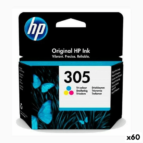 HP Cartuccia ad Inchiostro Originale HP No 305 Tricolore (60 Unità)