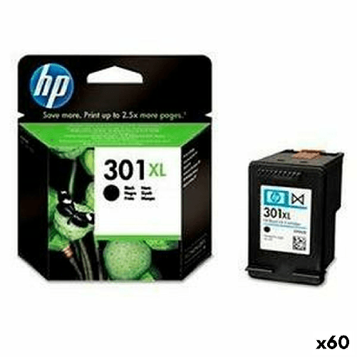 Cartuccia ad Inchiostro Originale HP No301XL Nero (60 Unità)