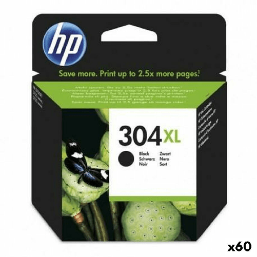 Cartuccia ad Inchiostro Originale HP No304XL Nero (60 Unità)