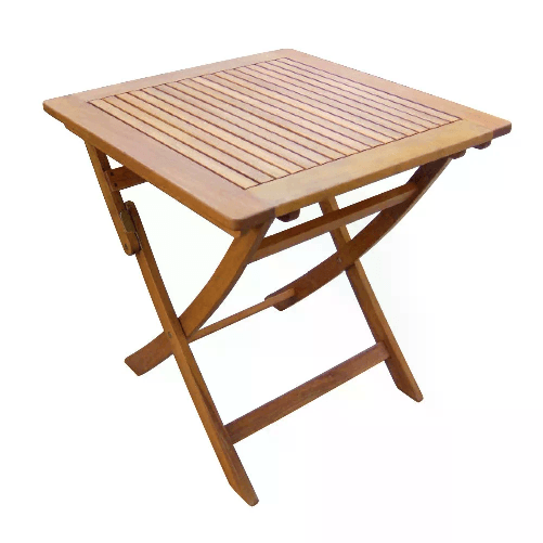 BS COM Tavolino da Giardino Pieghevole 70x70 - JASPER