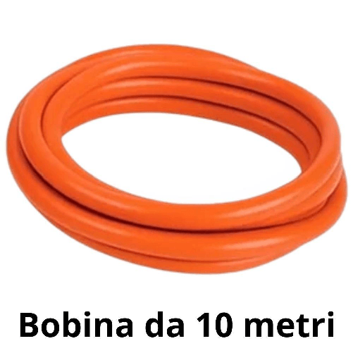 Cavo fror multipolare flessibile antifiamma arancio gommato per impianti *** lunghezza metri 10, sezione conduttore 2...