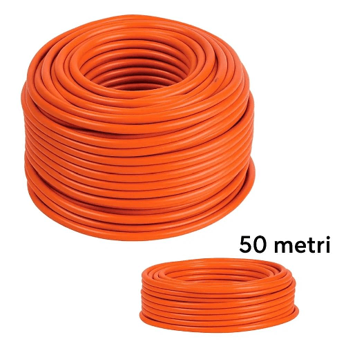 DIMELITALIA Elettroutensile cavo multipolare flessibile antifiamma arancio gommato per impianti *** lunghezza