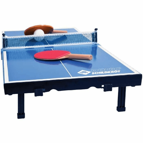 Schildkröt Donic Schildkröt 838576 tavolo da ping pong Libera installazione Blu Plastica Schildkröt Set da Ping Pong Schildkröt Mini