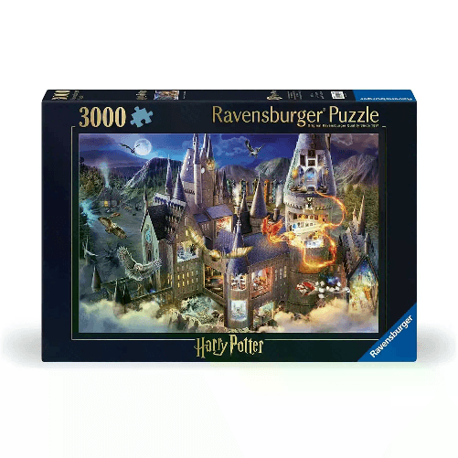 RAVENSBURGER Ravensburger – Puzzle 3000 Pezzi: Harry Potter, Hogwarts