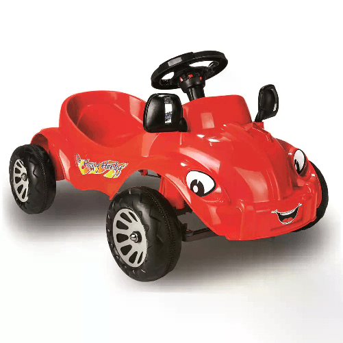 BIEMME Auto a Pedali Happy Herbie con Clacson a Soffietto