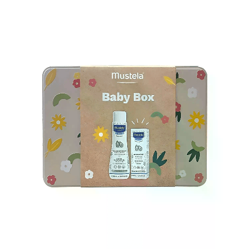 MUSTELA Gift Set Baby Box in Latta con Fluido e Crema