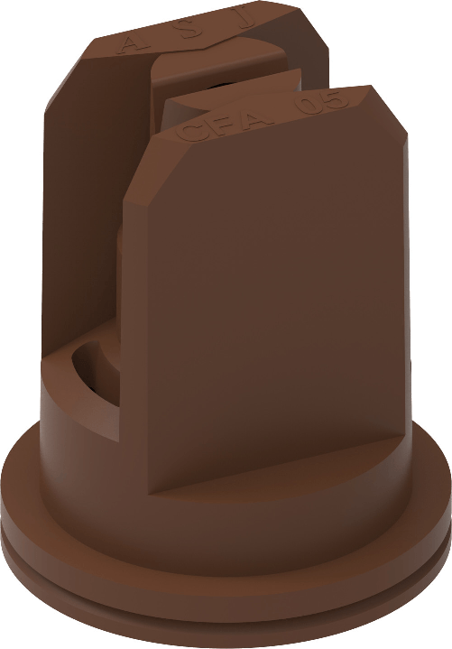 Ugello antideriva ad induzione d'aria marrone in plastica confezione da 25 pezzi