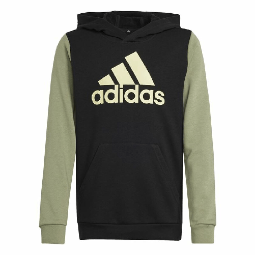 Felpa con Cappuccio Uomo Adidas Essentials Verde