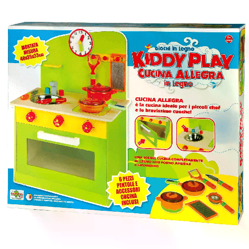 RSTOYS Kiddy Play Cucina in Legno