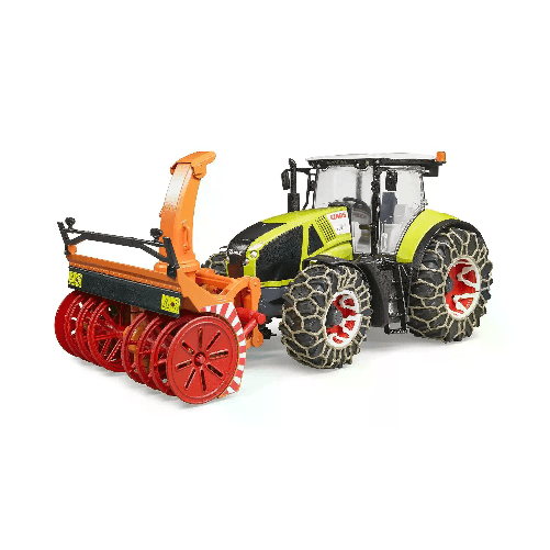 BRUDER Claas Axion 950 Con Catene Da Neve E Spazzaneve Giocattolo Bruder 03017