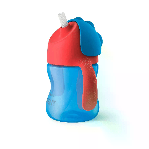 AVENT Tazza Colorata C/Cannuccia 200ml Maschio