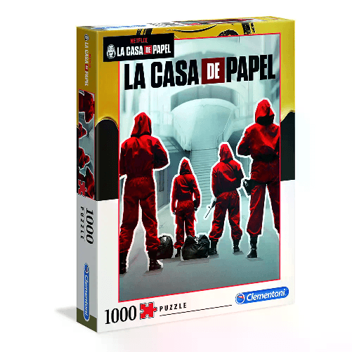 CLEMENTONI Puzzle 1000 Pezzi la Casa De Papel 1