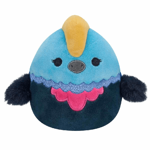 Squishmallows peluche kasuar melrose 30,5 cm - giocattolo morbido sqcr04136