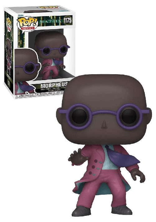 Funko pop! the matrix 4 morpheus edizione speciale #1175 figura in vinile collezione