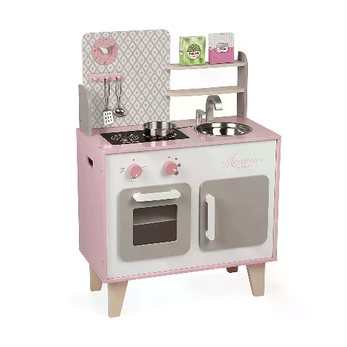 JANOD Cucina Macaron: La Cucina in Legno Perfetta per Piccoli Chef Creativi